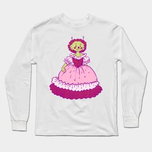 Flower Fairy in a Frilly Dress Long Sleeve T-Shirt